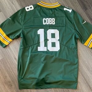 Nike Green Green Bay Packers Randall Cobb 18 NFL Jersey L